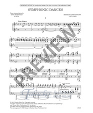 Symphonic Dances, op. 45